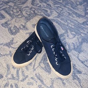 Superga navy sneakers